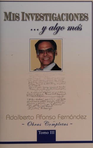 Portada de Mis investigaciones y algo mas