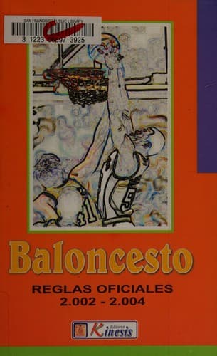 Portada de Reglas Oficiales De Baloncesto Y Libro De Casos