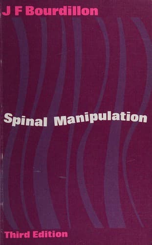 Portada de Spinal Manipulation