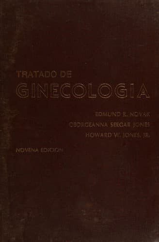 Portada de Tratado de ginecología