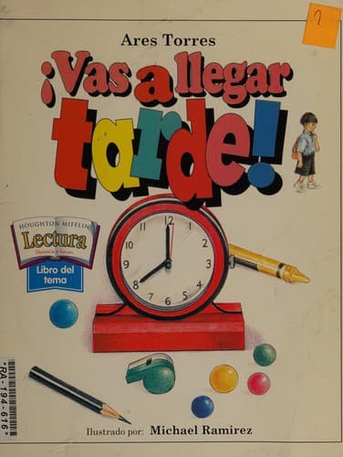Portada de ¡Vas a llegar tarde!