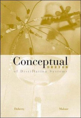 Portada de Conceptual Design of Distillation Systems with CD-ROM
