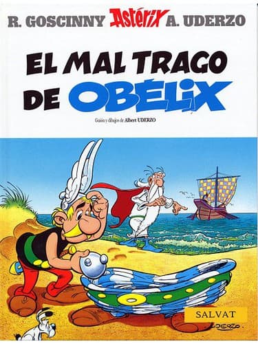 Portada de Asterix - Mal Trago de Obelix, El