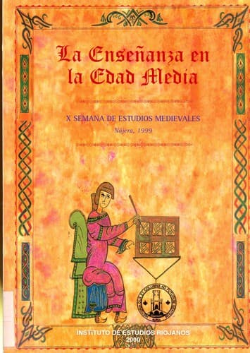 Portada de La enseñanza en la Edad Media