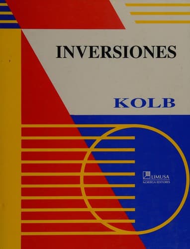 Portada de Inversiones - Encuadernado