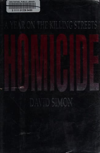 Portada de Homicide
