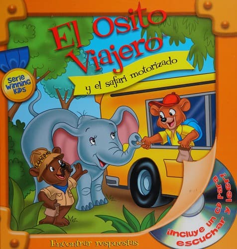Portada de El Osito Viajero y el safari motorizado
