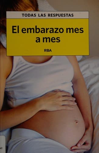 Portada de El embarazo mes a mes