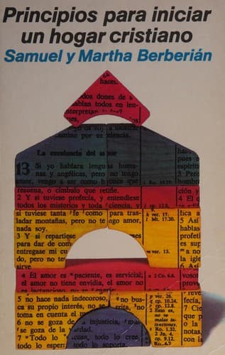 Portada de Principios para iniciar un hogar cristiano