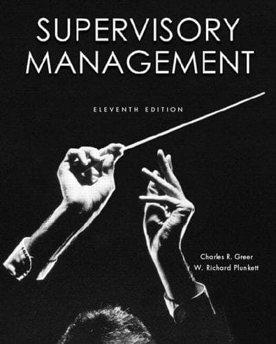 Portada de Supervisory Management (11th Edition)