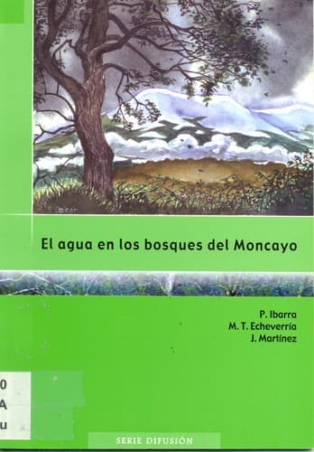 Portada de El agua en los bosques del Moncayo