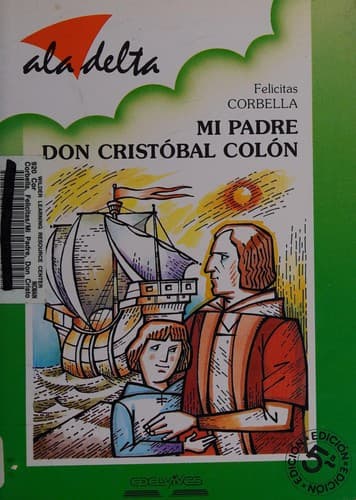 Portada de Mi padre, Don Cristóbal Colón
