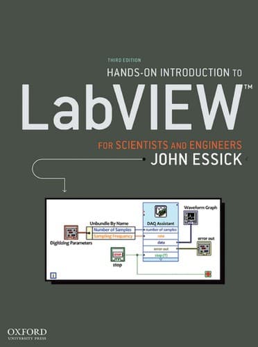 Portada de Hands-On Introduction to LabVIEW for Scientists and Engineers