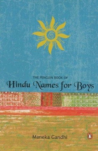 Portada de The Penguin book of Hindu names for boys