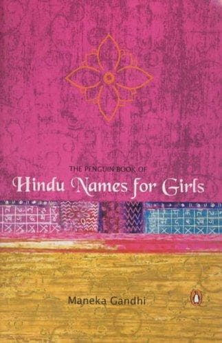 Portada de The penguin book of Hindu names for girls