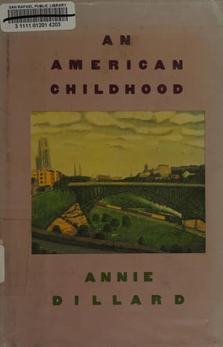 Portada de An American childhood