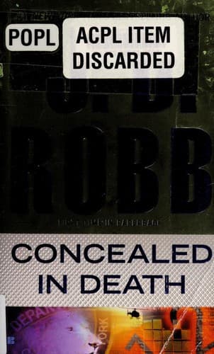 Portada de Concealed in death