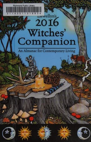 Portada de Llewellyn's 2016 Witches' Companion