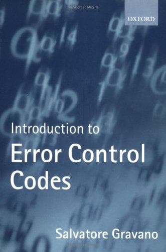 Portada de Introduction to Error Control Codes