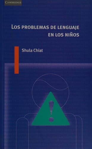 Portada de Los problemas de lenguaje en los niños