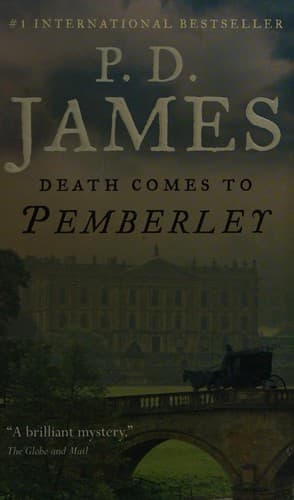 Portada de Death comes to Pemberley
