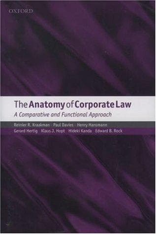 Portada de The anatomy of corporate law