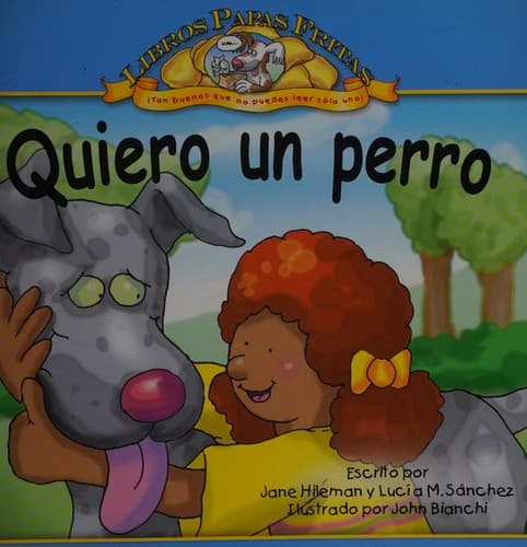 Portada de Quiero un perro