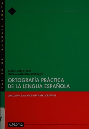 Portada de Ortografía práctica de la lengua española