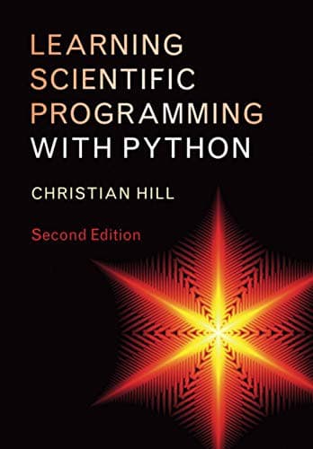 Portada de Learning Scientific Programming with Python