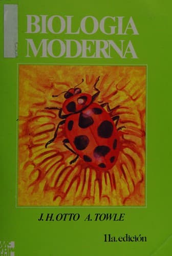 Portada de Biología moderna
