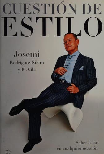 Portada de Cuestión de estilo