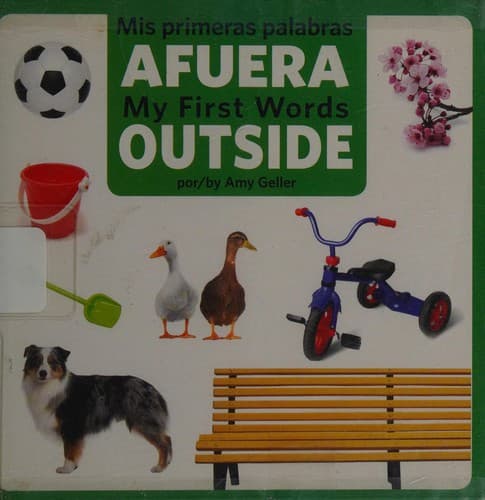Portada de Mis primeras palabras afuera