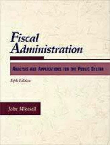 Portada de Fiscal administration