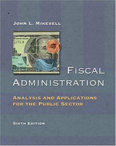 Portada de Fiscal administration