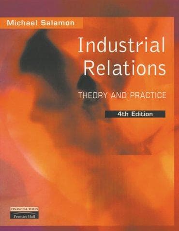 Portada de Industrial Relations