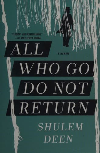 Portada de All who go do not return