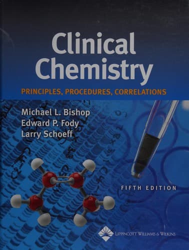 Portada de Clinical chemistry