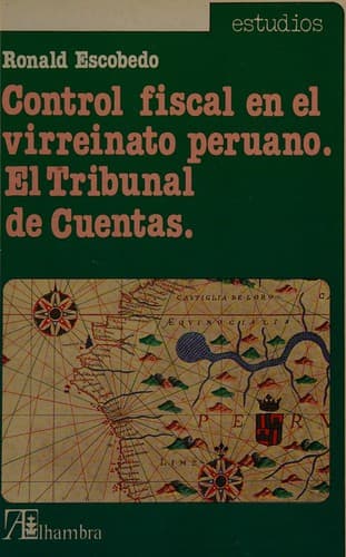 Portada de Control fiscal en el virreinato peruano