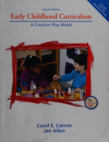 Portada de Early childhood curriculum