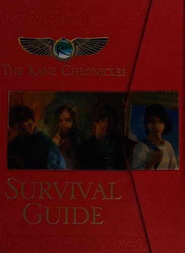 Portada de The Kane Chronicles survival guide