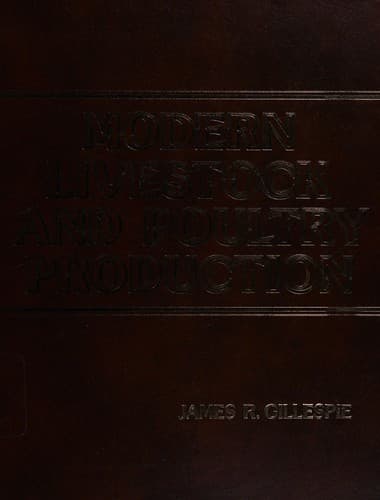 Portada de Modern livestock and poultry production