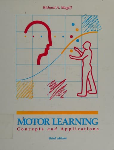 Portada de Motor learning