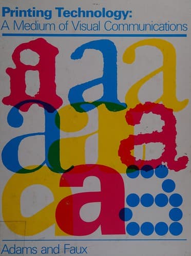 Portada de Printing technology