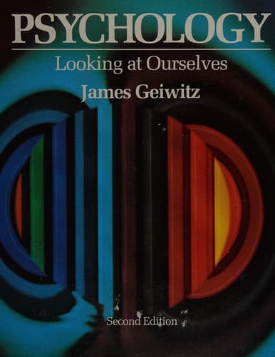 Portada de Psychology, looking at ourselves