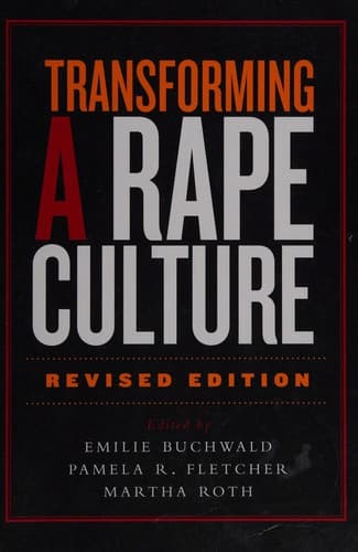 Portada de Transforming a rape culture