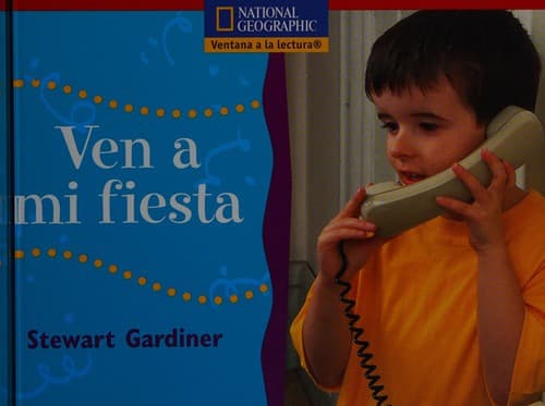 Portada de Ven a mi fiesta