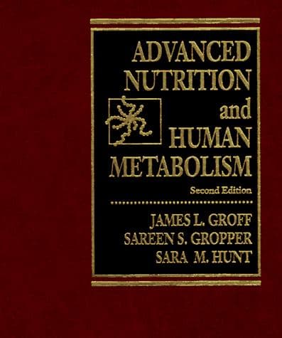 Portada de Advanced nutrition and human metabolism