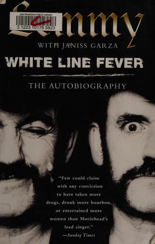 Portada de White line fever