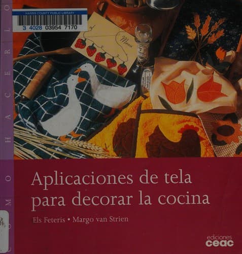 Portada de Aplicaciones de Tela Para Decorar La Cocina