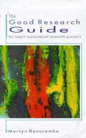 Portada de The good research guide